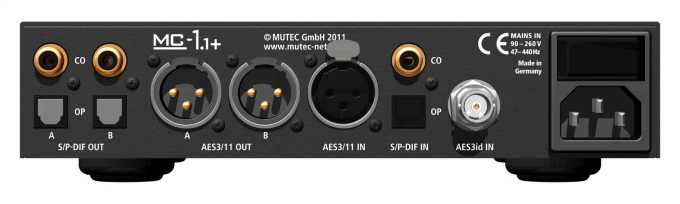 Mutec MC-1.1+ audio format converter – Highend-AudioPC Shop
